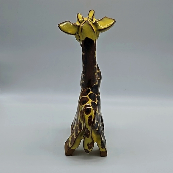 Pottery giraffe figurine - Picture 5 of 10
